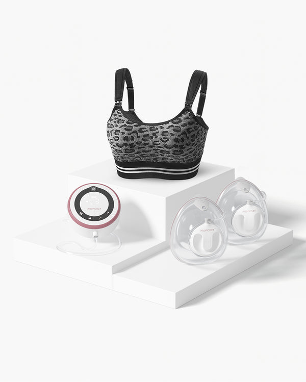 V1 Bra Bundle: V1 Hands-free Breast Pump and 4-in-1 Pumping Bra(YN12)