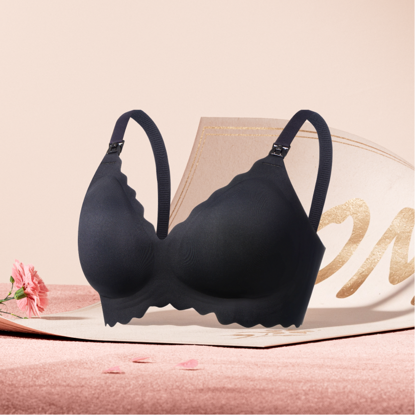 Jelly Strip Seamless Nursing Bra YN46