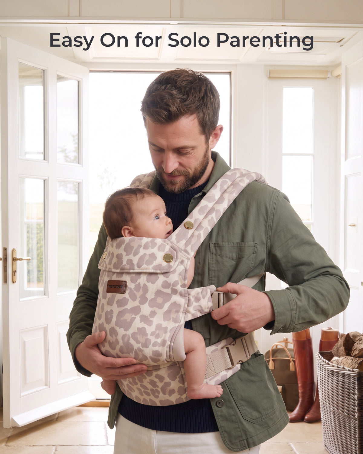 PureHug Baby Carrier - Ergonomic Cozy & Lightweight