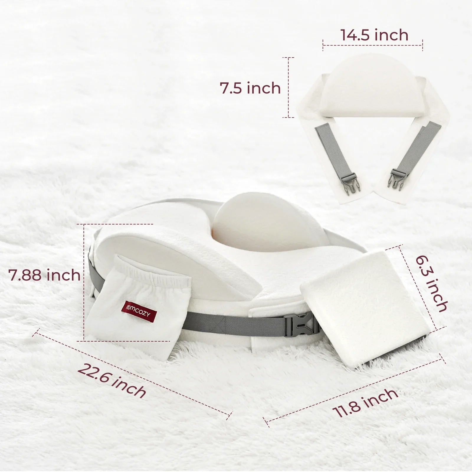 Almohada de lactancia Momcozy MaxSupport