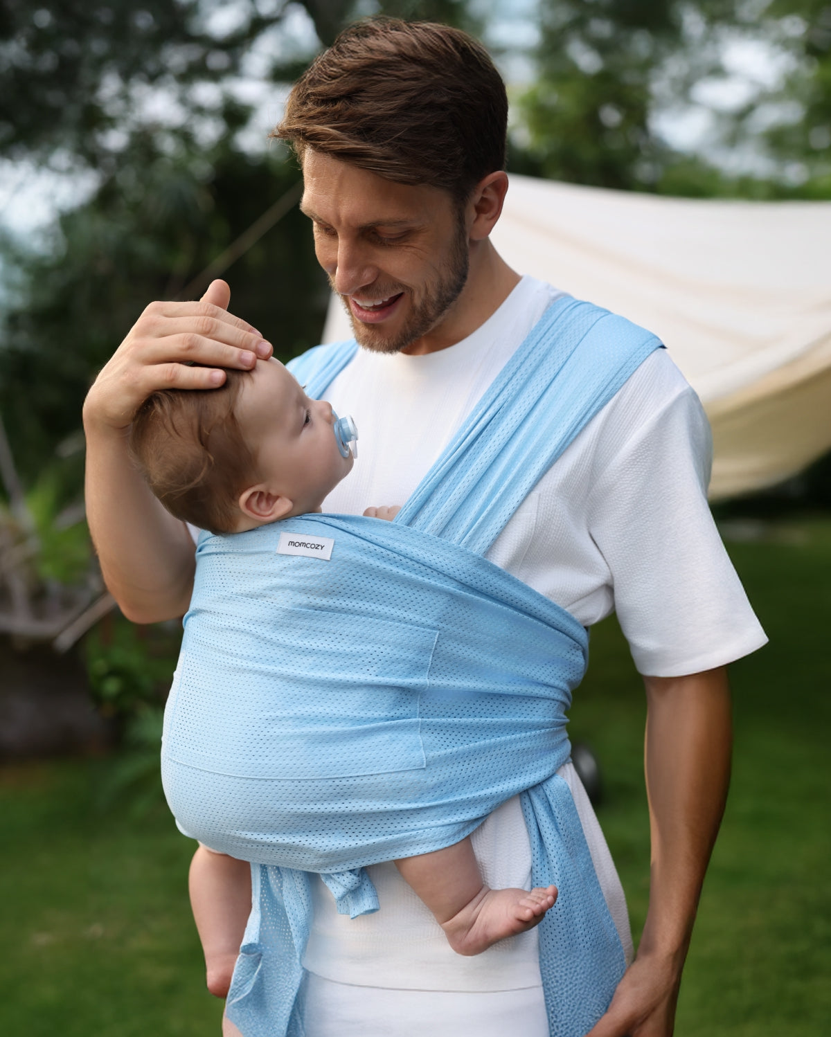 Easy to Wear Hands Free - Baby Wrap Carrier