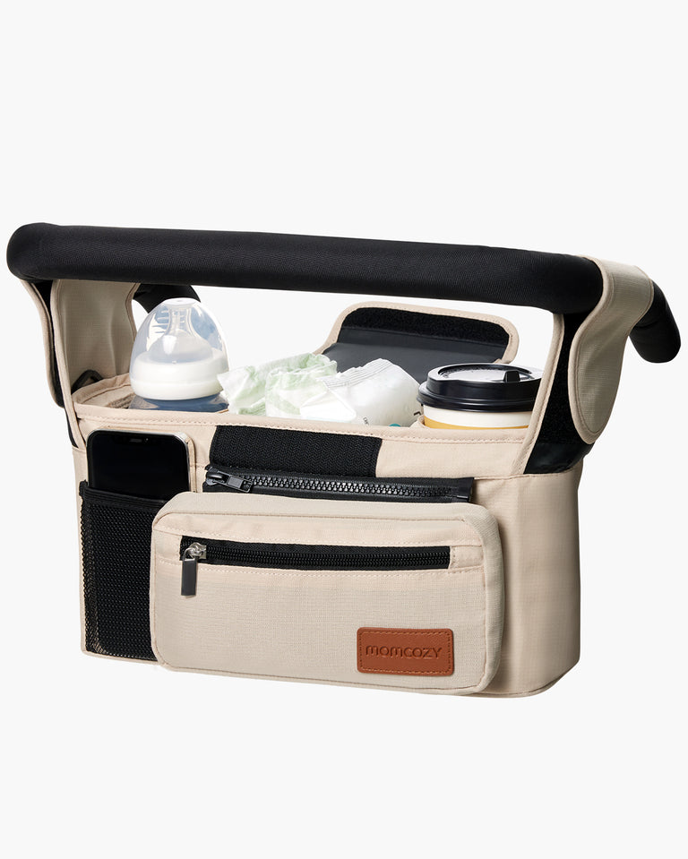 Organizador de Cochecito Momcozy - Porta vasos Todo en Uno y Cochecitos para Mascotas