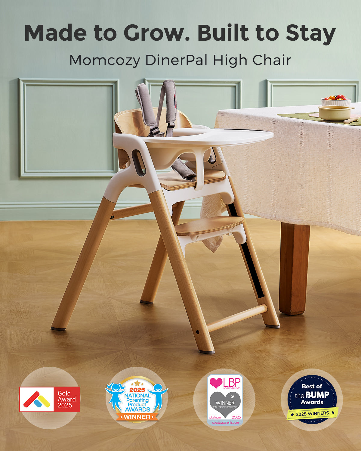 Cubo de pañales Momcozy Triple-Seal