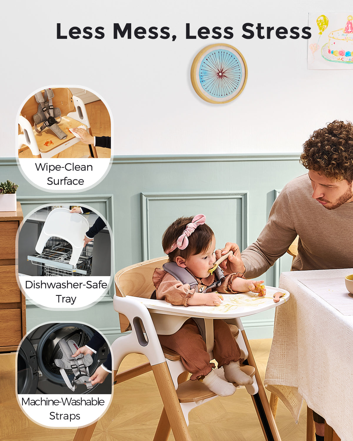 Cubo de pañales Momcozy Triple-Seal