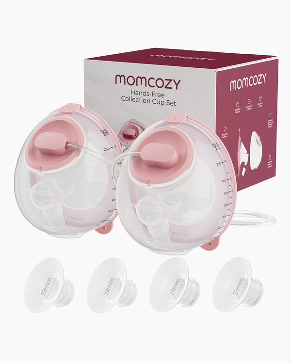 Momcozy Wearable Milk Standard Collection Cup - for Momcozy V Series & Most Traditional Tube-Connected Electric Breast Pumps