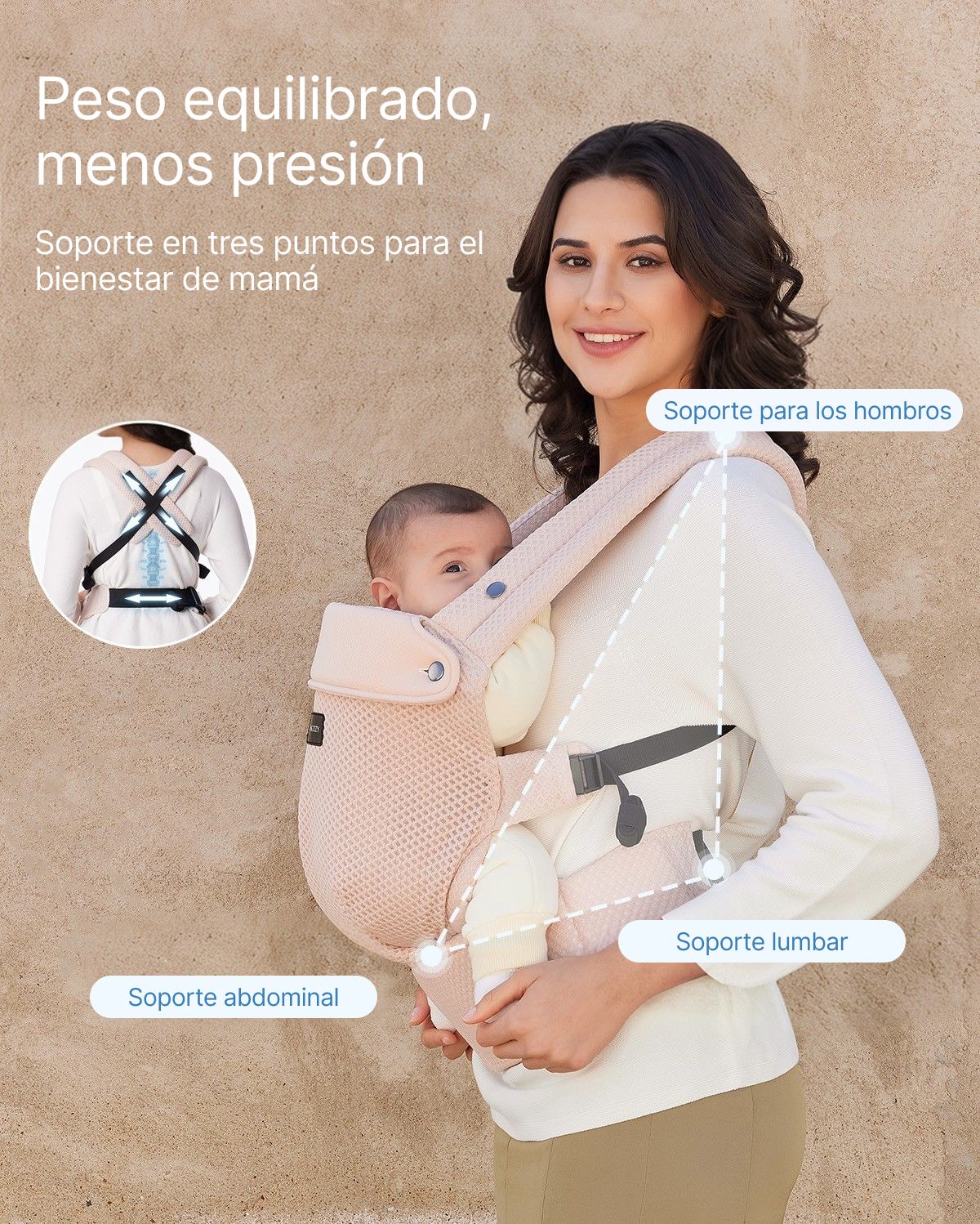 Momcozy PureHug - Portabebés