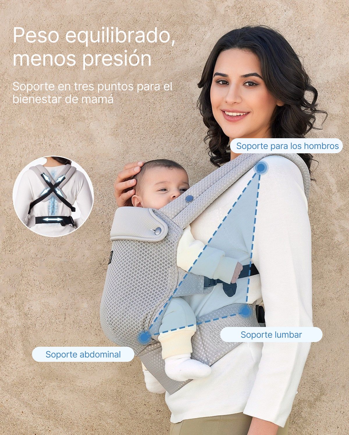 Momcozy PureHug - Portabebés