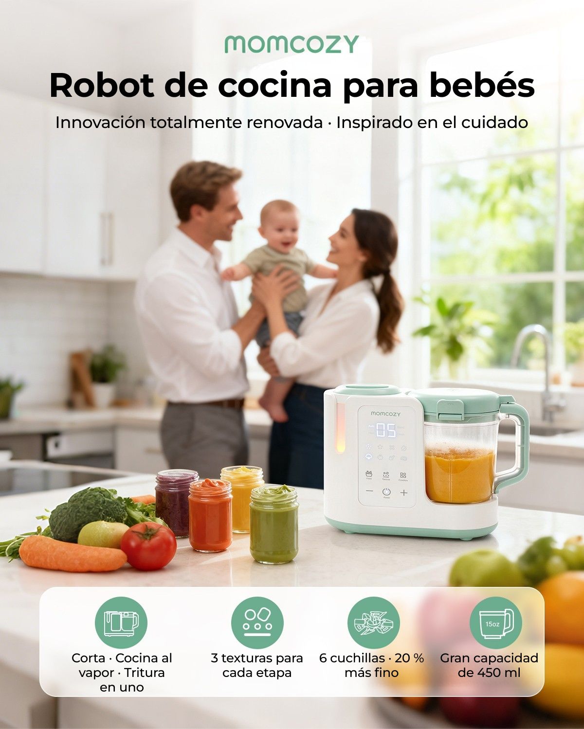 Momcozy AutoMeal Baby Food Maker