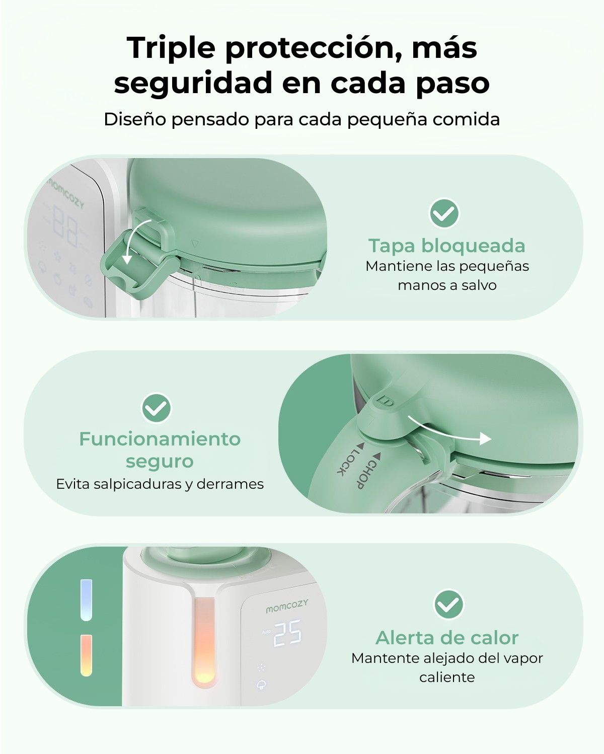 Momcozy AutoMeal Baby Food Maker