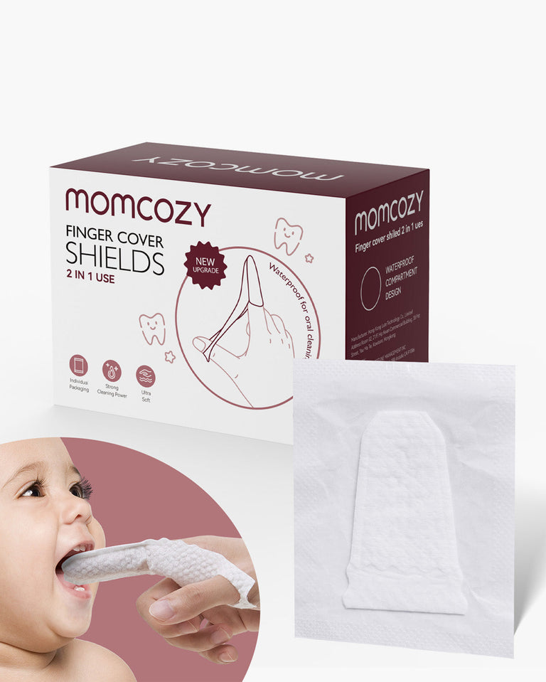 Translation missing: en.Momcozy Oral Care Series: Finger Wipes (30ct)