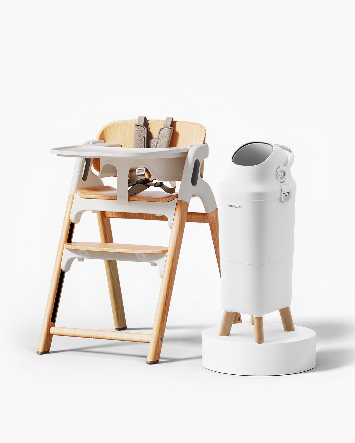 Cubo de pañales Momcozy Triple-Seal