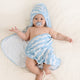 Toalla con capucha de bebé Momcozy para la ducha recién nacida - 2 recuento (paquete de 1)