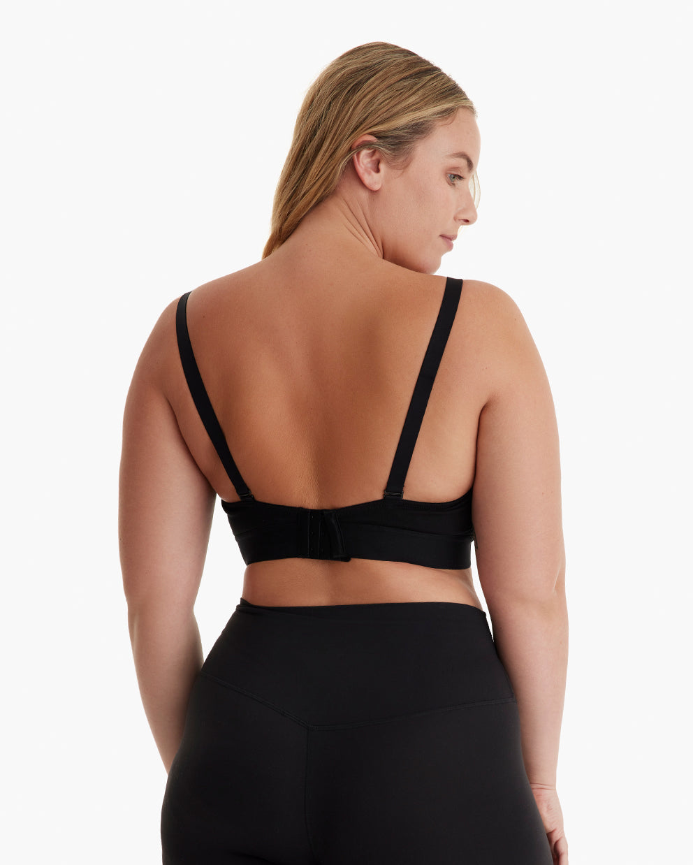 The Original: Our Basic Nursing & Pumping Bra Black Back