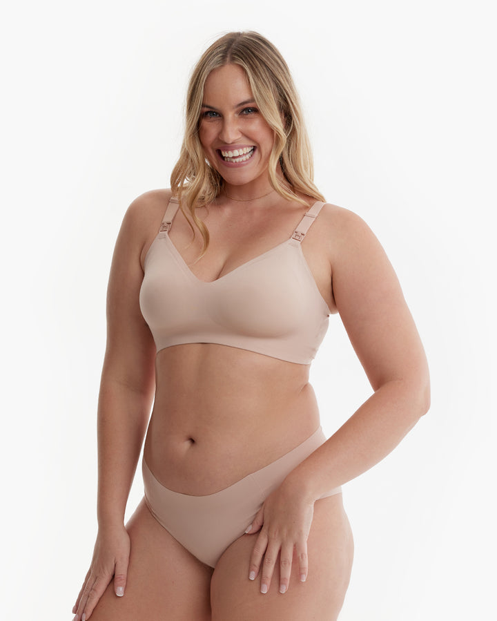 SMOOTH - Ultra Soft & Omni Maternity Nursing Bra Super Comfy Bra