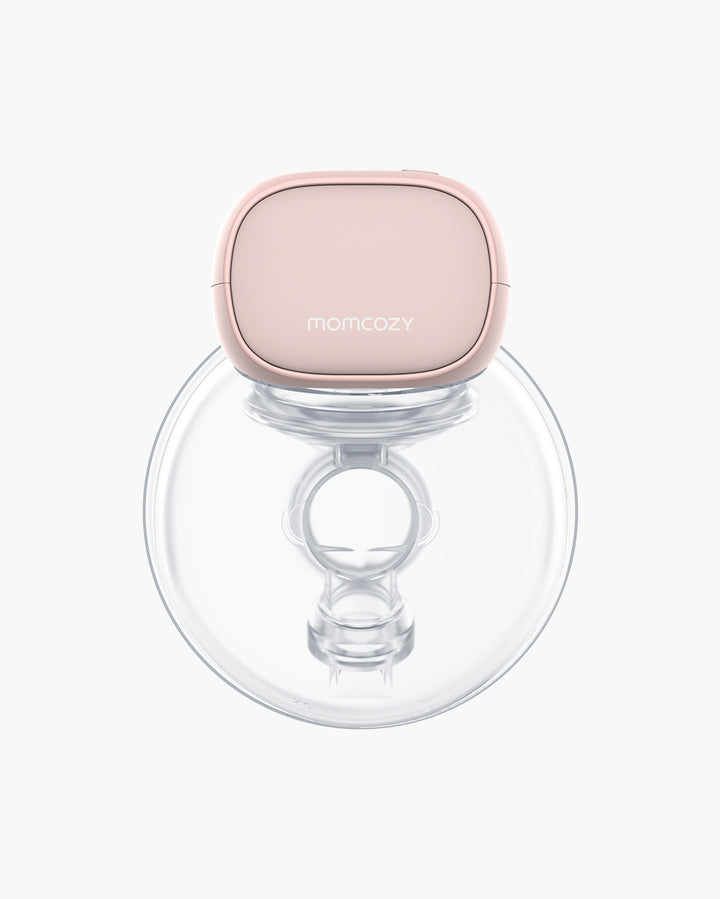 S9 Pro Wearable Breast Pump Pink Front