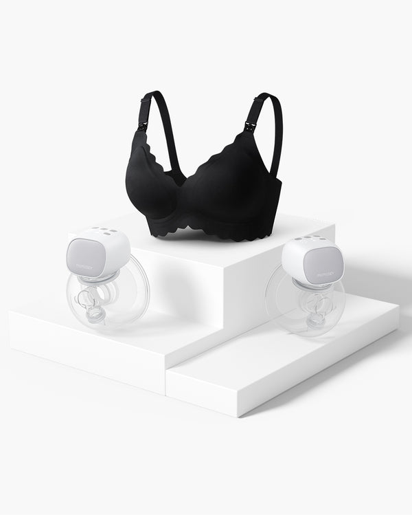 S9 Pro Bra Bundle: Double S9 Pro and Jelly Gel Bra Color Gray